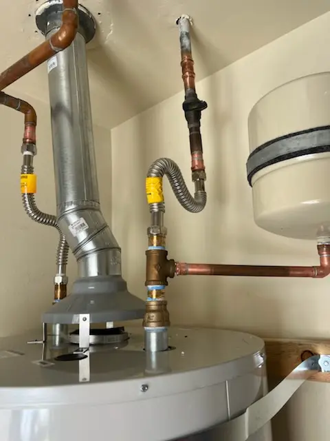 Water heater installation and plumbing repair in Wingfield Springs